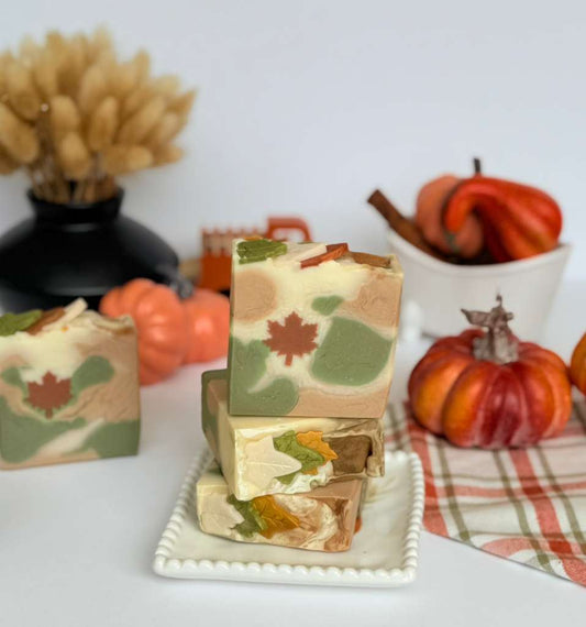 Pumpkin Leaves Soap Bar