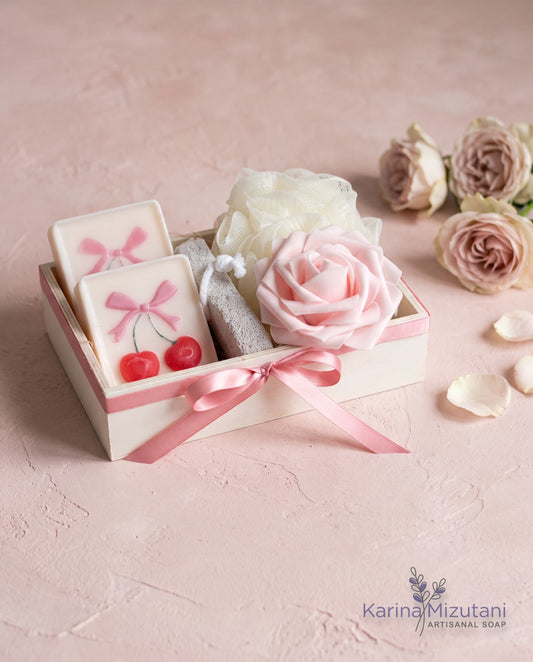 Pink Soap Gift Set