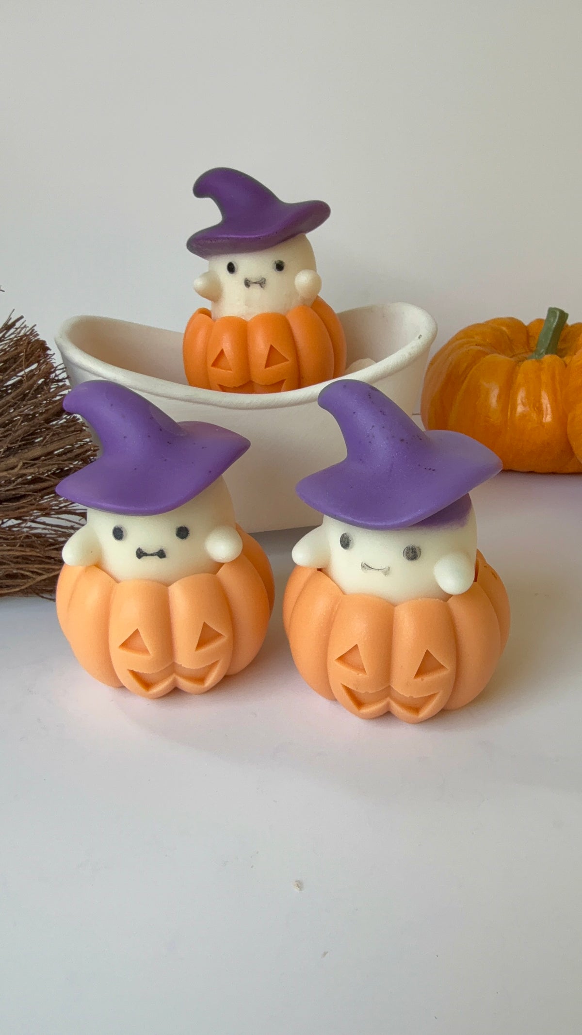 Ghost in a pumpkin Soap 4.2oz