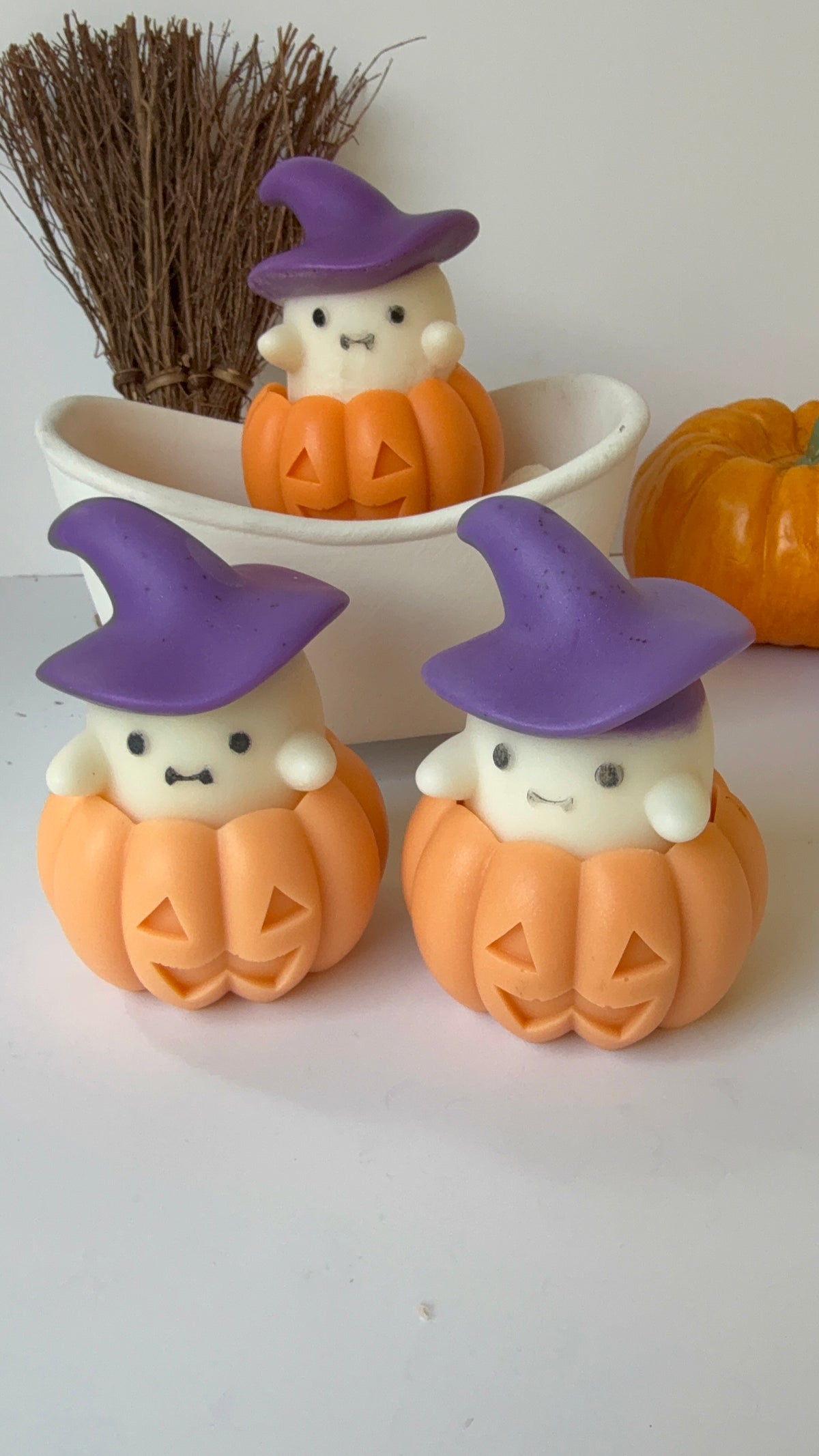 Ghost in a pumpkin Soap 4.2oz