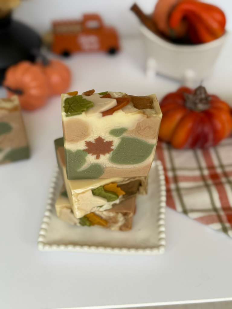 Pumpkin Leaves Soap Bar