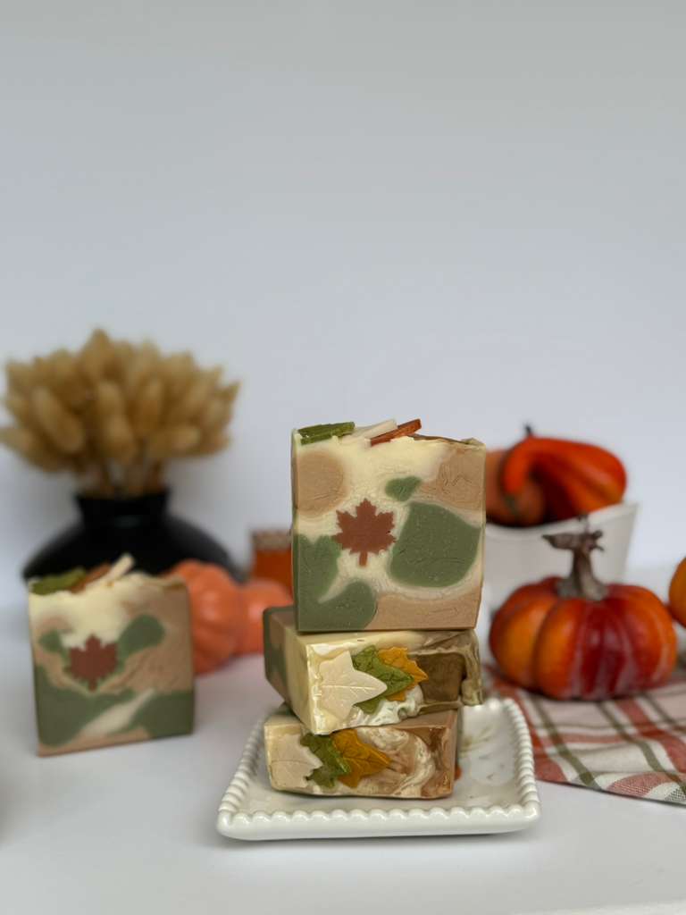 Pumpkin Leaves Soap Bar