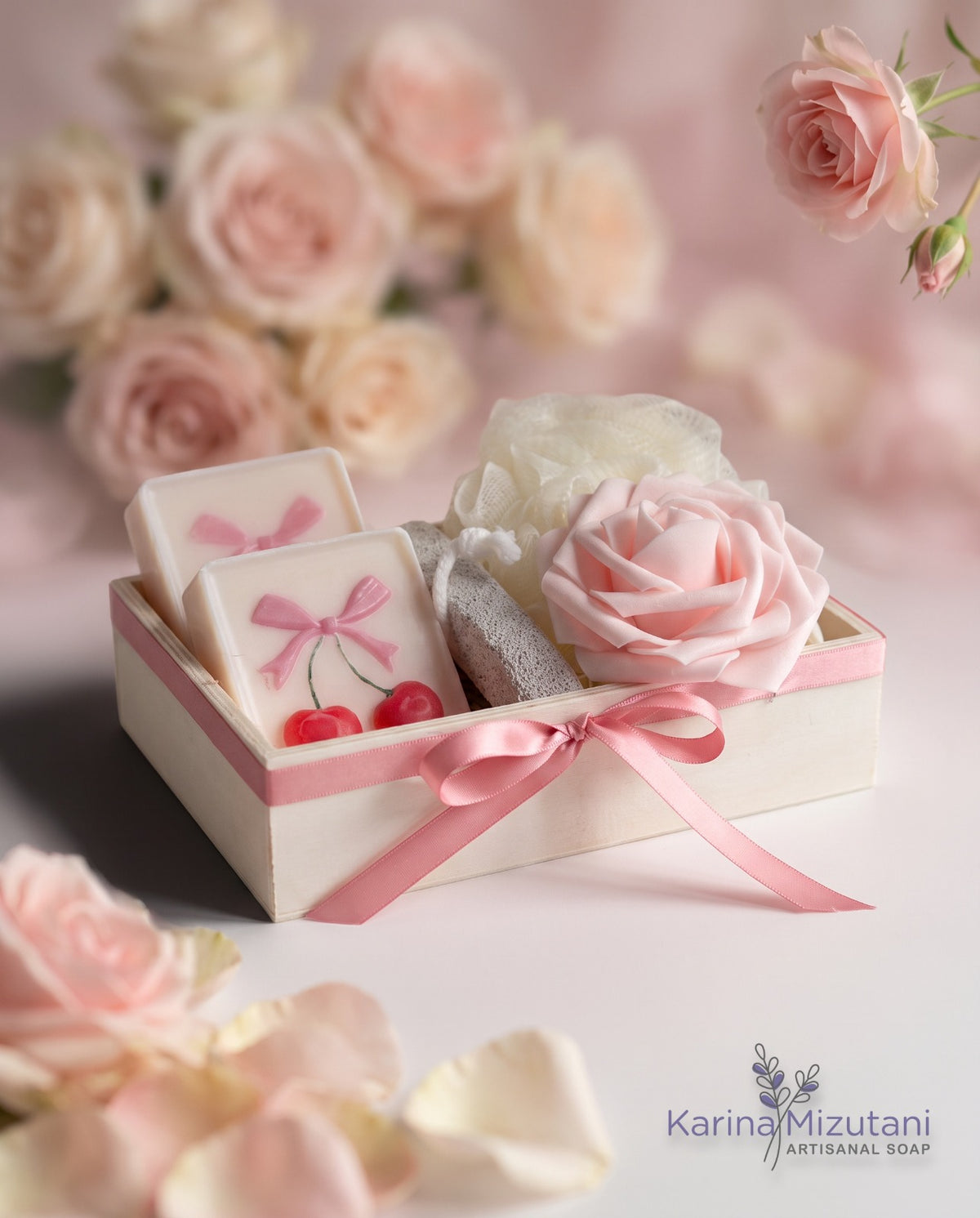 Pink Soap Gift Set